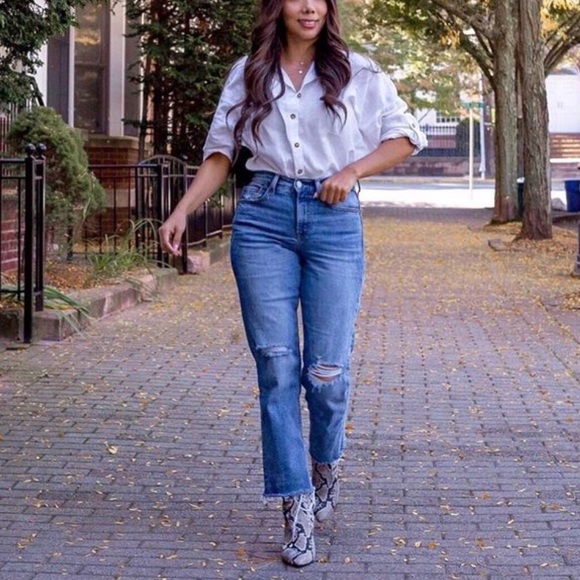 GAP Denim - Gap Cheeky High Rise Straight Jeans